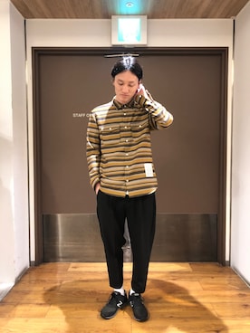 「JULIEN DAVID（ジュリエンデビッド）のアイテム」を使った、r.kobata1204さん（メンズ・182cm）の夏コーディネート