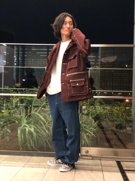 「lot holon（ロットホロン）のアイテム」を使った、r.kobata1204さん（メンズ・182cm）の夏コーディネート