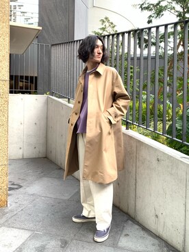 「CLANE（クラネ）のアイテム（ジャケット/アウター）」を使った、r.kobata1204さん（メンズ・182cm）の冬コーディネート