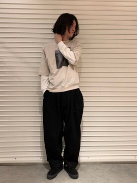 r.kobata1204さん（メンズ・182cm）の春コーディネート