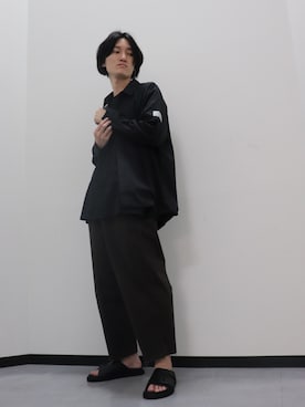 「カットオフ」｜「アイテム（サンダル）」を使った、r.kobata1204さん（メンズ・182cm）の夏コーディネート