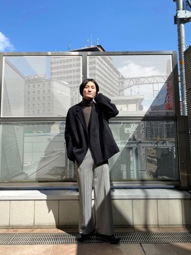 「SHINYAKOZUKA（シンヤコヅカ）のアイテム（ジャケット/アウター）」を使った、r.kobata1204さん（メンズ・182cm）の秋コーディネート