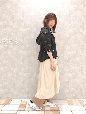 「auntmarie's 」｜___Nanaさん（レディース・170cm）の秋コーディネート