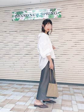 「アントマリーズ」｜___Nanaさん（レディース・170cm）の春コーディネート