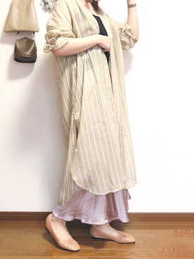 「アントマリーズ」｜___Nanaさん（レディース・170cm）の春コーディネート
