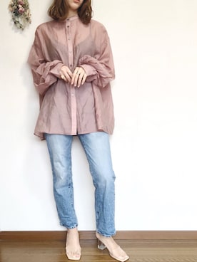 「UNTITLED（アンタイトル）のアイテム」を使った、___Nanaさん（レディース・170cm）の春コーディネート