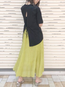「アントマリーズ」｜___Nanaさん（レディース・170cm）の夏コーディネート