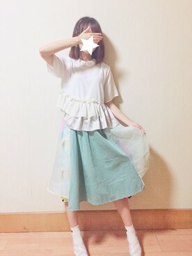 Minamiiiiさん（レディース・165cm）の夏コーディネート