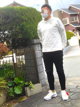 「Arnold Palmer（アーノルドパーマー）のアイテム（スウェット）」を使った、taka___0822さん（メンズ・183cm）の夏コーディネート