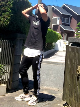 「イージーブースト」｜「アイテム（その他）」を使った、taka___0822さん（メンズ・183cm）の夏コーディネート