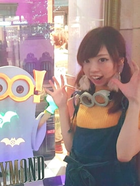 「アイテム（イヤリング）」を使った、ともちーんさん（レディース・156cm・20代）の秋コーディネート