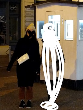 「Gozo（ゴソ）のアイテム（ジャケット/アウター）」を使った、birhsinpopoさん（レディース・168cm）の秋コーディネート