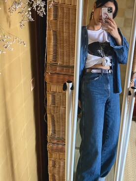 Sさん（レディース・163cm）の春コーディネート