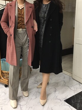 「next（next）のアイテム（ジャケット/アウター）」を使った、Sさん（レディース・163cm）の冬コーディネート