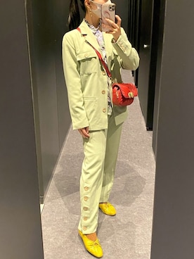 Sさん（レディース・163cm）の春コーディネート