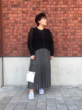 「COMMUNITY MILL（コミュニティ ミル）のアイテム」を使った、cmyokoさん（レディース・150cm）の春コーディネート