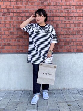 「styles（スタイルス）のアイテム（バッグ）」を使った、cmyokoさん（レディース・150cm）の夏コーディネート