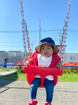 miihaaaaaさん（キッズ・70cm）の秋コーディネート