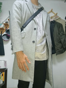 @山猫さん（メンズ・169cm）の冬コーディネート