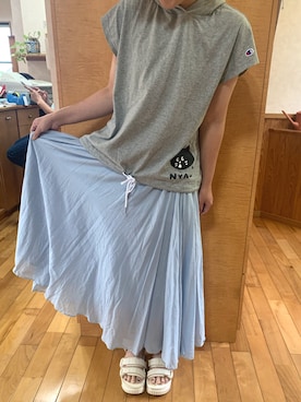 プロフお願いします【郁】さん（レディース・162cm）の春コーディネート