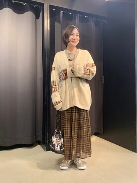 tk.TAKEO KIKUCHI溝口丸井さん（メンズ・175cm）の秋コーディネート