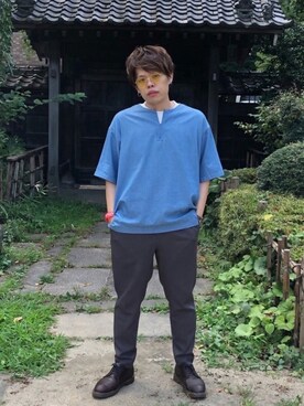 tk.TAKEO KIKUCHI溝口丸井さんのコーディネート