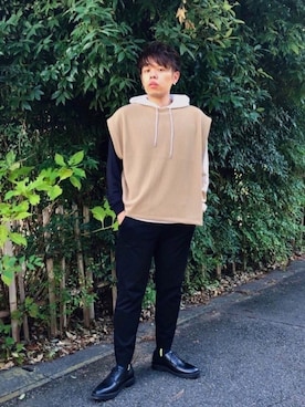 tk.TAKEO KIKUCHI溝口丸井さんのコーディネート