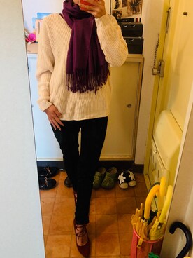 「さしいろ」｜夏希さん（レディース・153cm）の秋コーディネート