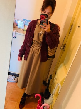 夏希さん(レディース・153cm)の冬コーディネート