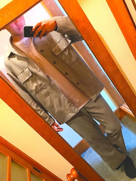 「URBAN RESEARCH（アーバンリサーチ）のアイテム（その他トップス）」を使った、ひろさん（メンズ・177cm）の春コーディネート