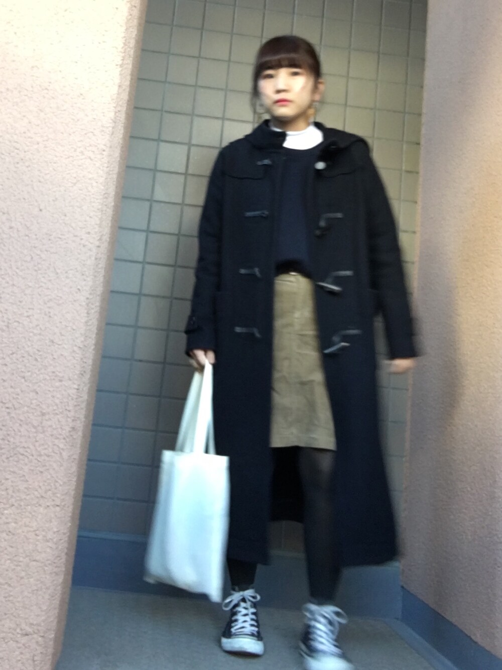 bulle de savonのダッフルコートを使った人気ファッション