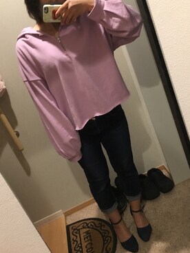 「Seventeen（セブンティーン）のアイテム」を使った、keatamさん（レディース・159cm）の春コーディネート