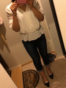 「Seventeen（セブンティーン）のアイテム」を使った、keatamさん（レディース・159cm）の春コーディネート