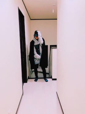「Polo Ralph Lauren」｜「アイテム（ステンカラーコート）」を使った、どるぅ🙌さん（メンズ・173cm）の冬コーディネート