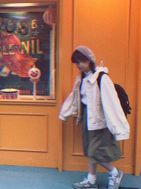 smile︎︎☺︎さん（レディース・151cm）の春コーディネート