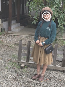 smile︎︎☺︎さん（レディース・151cm）の秋コーディネート