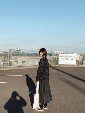 「無印良品」｜alisassasさん（レディース・162cm）の冬コーディネート