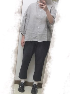 「smooth（スムース）のアイテム」を使った、たそさん（レディース・159cm）の夏コーディネート