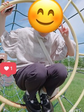 「smooth（スムース）のアイテム」を使った、たそさん（レディース・159cm）の夏コーディネート