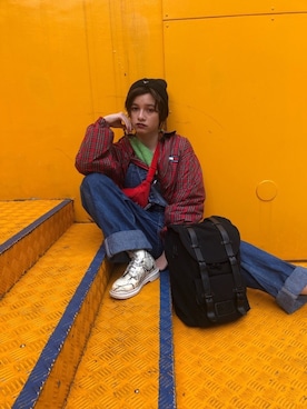 MELANIEさん（レディース・164cm）の冬コーディネート