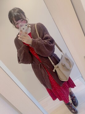 あずさんさん（レディース・156cm）の冬コーディネート