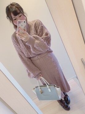 あずさんさん（レディース・156cm）の冬コーディネート