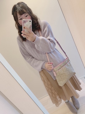 あずさんさん（レディース・156cm）の冬コーディネート