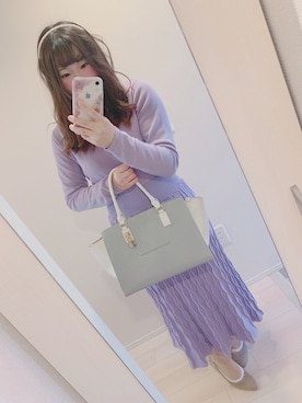 「with collection（ウィズコレクション）のアイテム」を使った、あずさんさん（レディース・156cm）の冬コーディネート