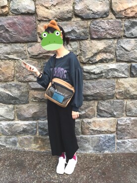 あみさん（レディース・159cm）の秋コーディネート