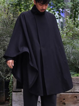 「YANTOR（ヤントル）のアイテム（ジャケット/アウター）」を使った、野田崇太郎 GARDEN渋谷さん（メンズ・183cm）の秋コーディネート