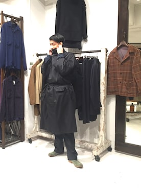 「WhoWhat（フーワット）のアイテム（ジャケット/アウター）」を使った、野田崇太郎 GARDEN渋谷さん（メンズ・183cm）の秋コーディネート