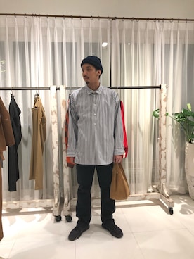 「GARDEN TOKYO（ガーデントウキョウ）のアイテム」を使った、野田崇太郎 GARDEN渋谷さん（メンズ・183cm）の冬コーディネート