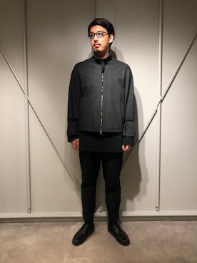 「VERYNERD（ベリーナード）のアイテム」を使った、野田崇太郎 GARDEN渋谷さん（メンズ・183cm）の春コーディネート
