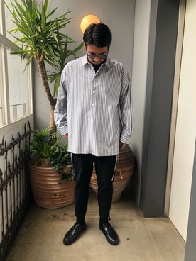 「VERYNERD（ベリーナード）のアイテム（ファッション雑貨）」を使った、野田崇太郎 GARDEN渋谷さん（メンズ・183cm）の春コーディネート